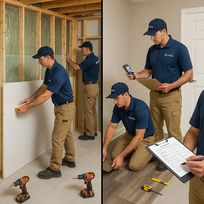 Repairs and Reconstruction process in Custer County, ID
